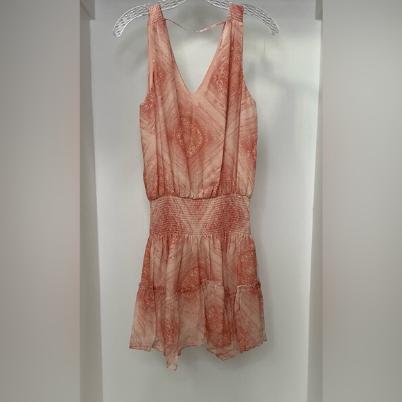 NWT  Ramy Brook Sandra Silk Blend Mini Dress ~ Size M - Picture 4 of 5